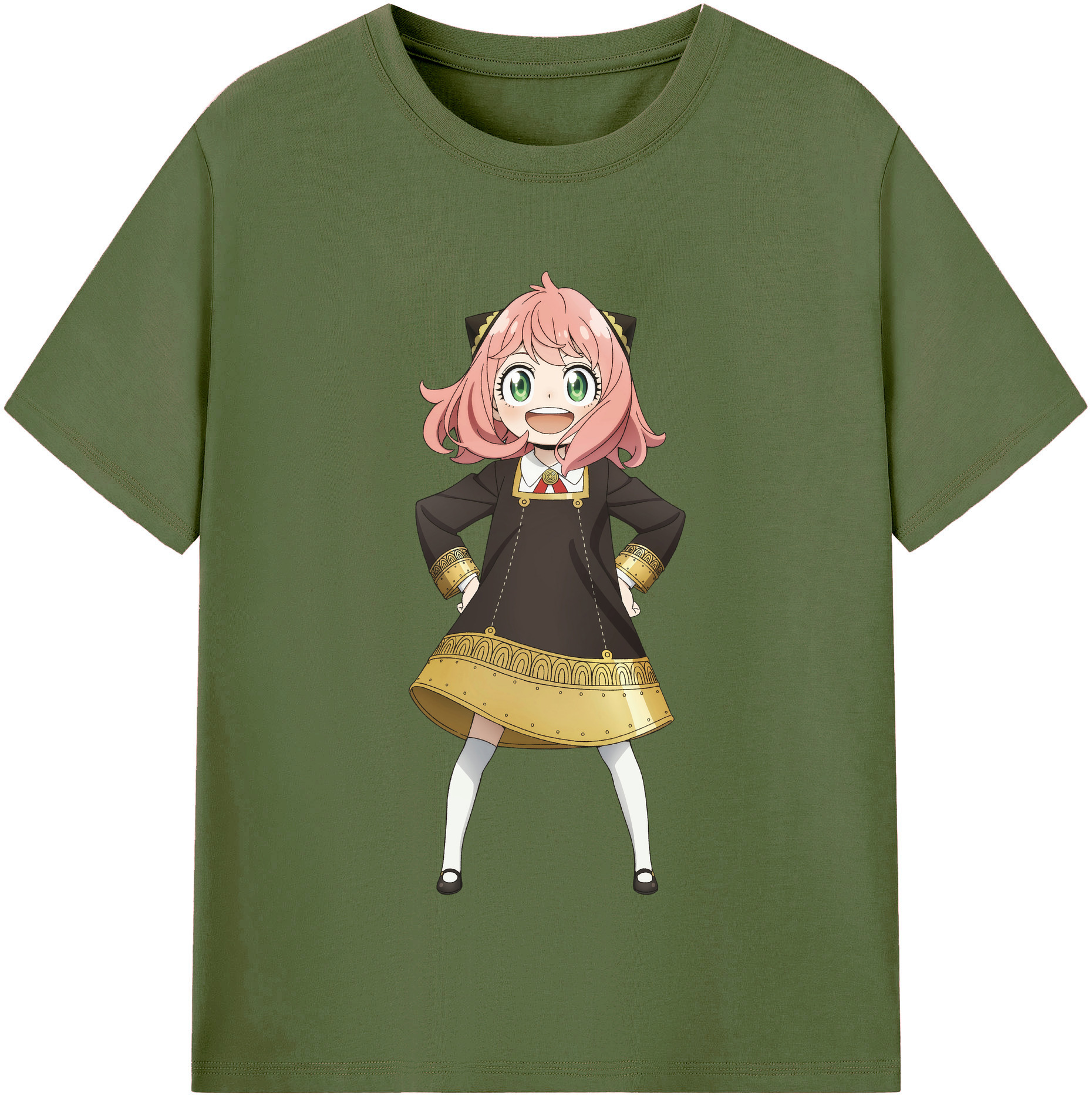 （画像用） SPY×FAMILY间谍家家酒 綿100％半袖Tシャツ（フロントプリント）